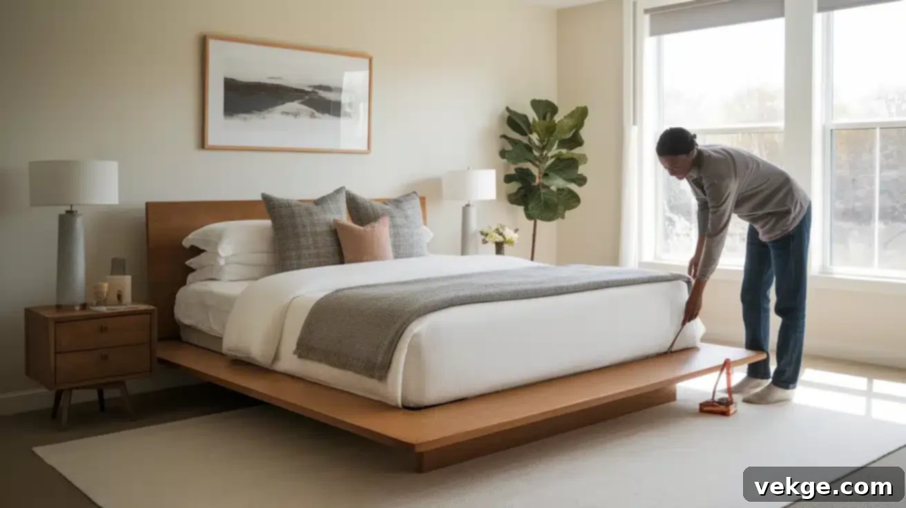 Maintenance and Longevity of DIY Platform Bed