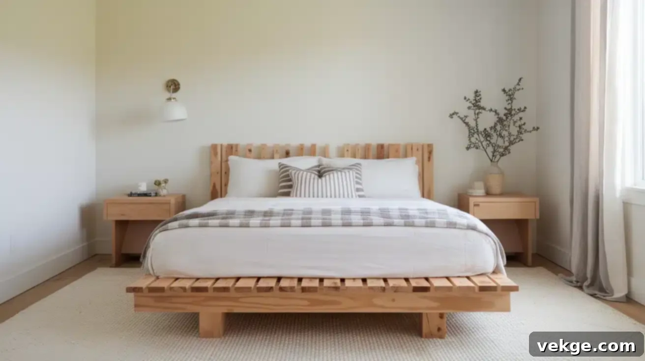 Budget-Friendly King Platform Bed