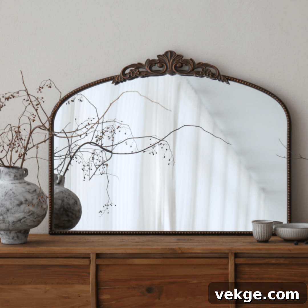 Micasso_French_Baroque_Style_Arched_Mirror