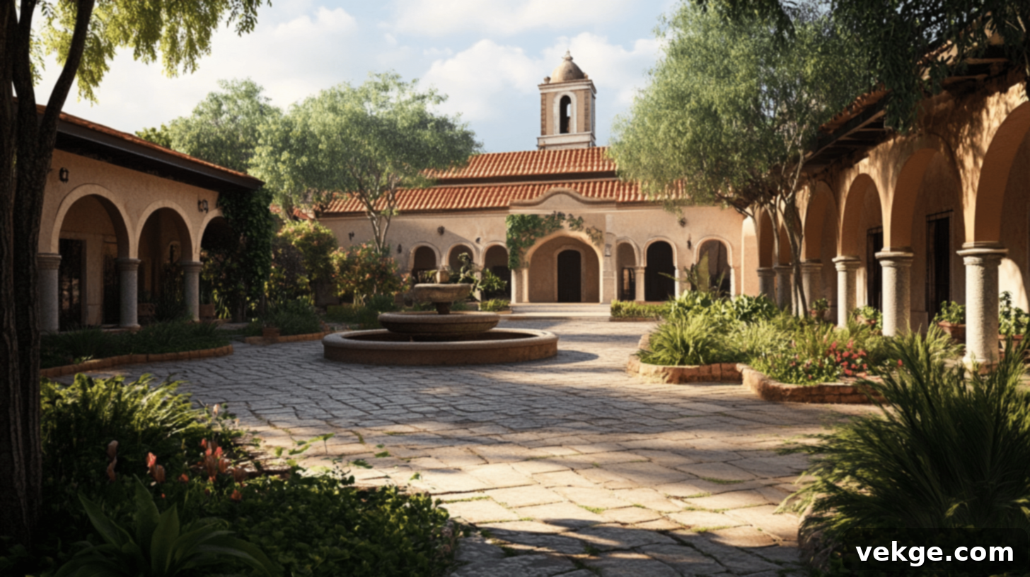 Hacienda Architecture: Courtyards, Arches, and Traditional Materials