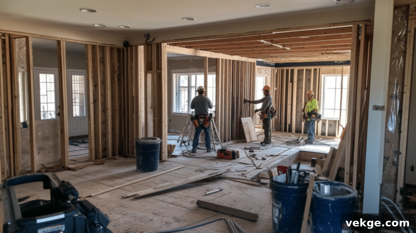 Step 3 Structural Work Framing and Rebuilding
