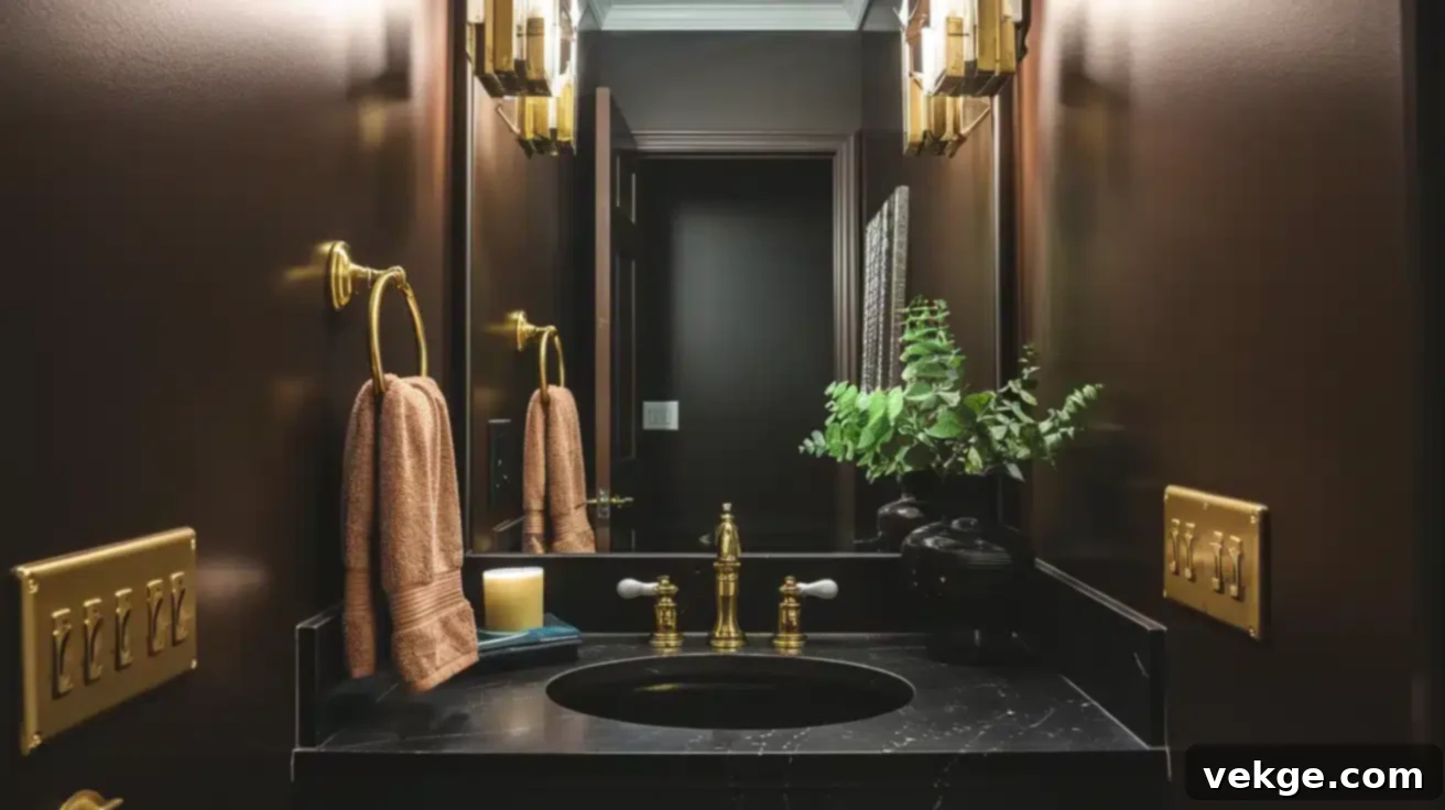 Statement Powder Rooms: Daring Designs for Petite Spaces 3 Fixtures_and_Hardware_That_Pop_with_Style