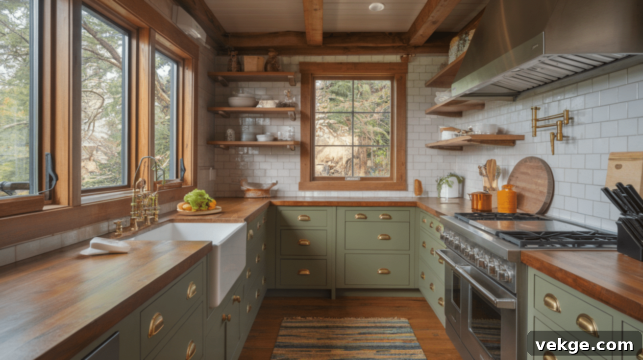A_Rustic_Mountain_Retreat_Kitchen