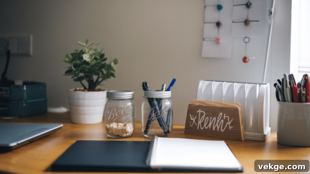 Custom DIY Office Storage