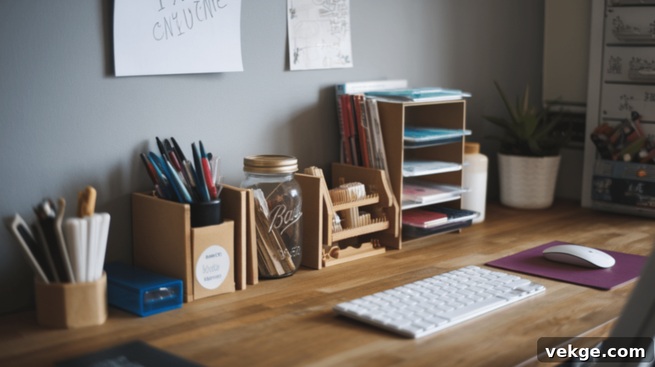 DIY Desk Organizers