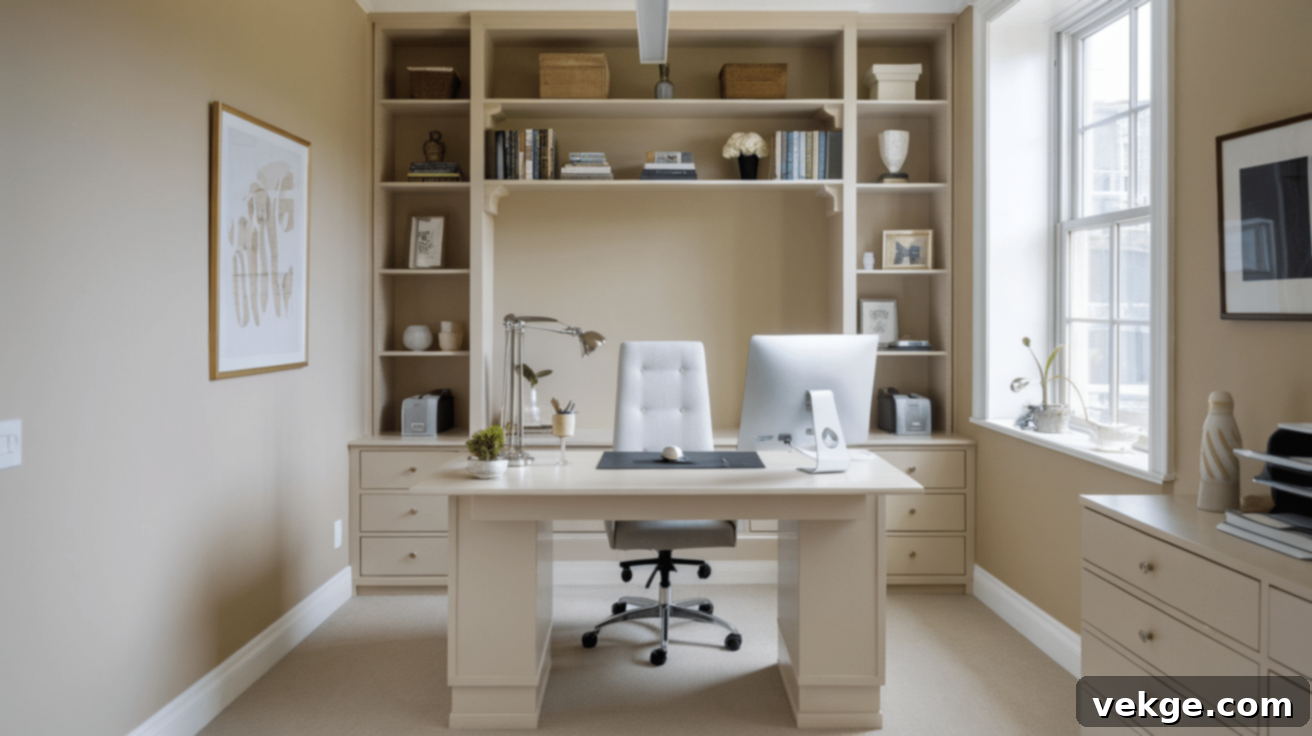 Neutral Wall Colors for Small Office