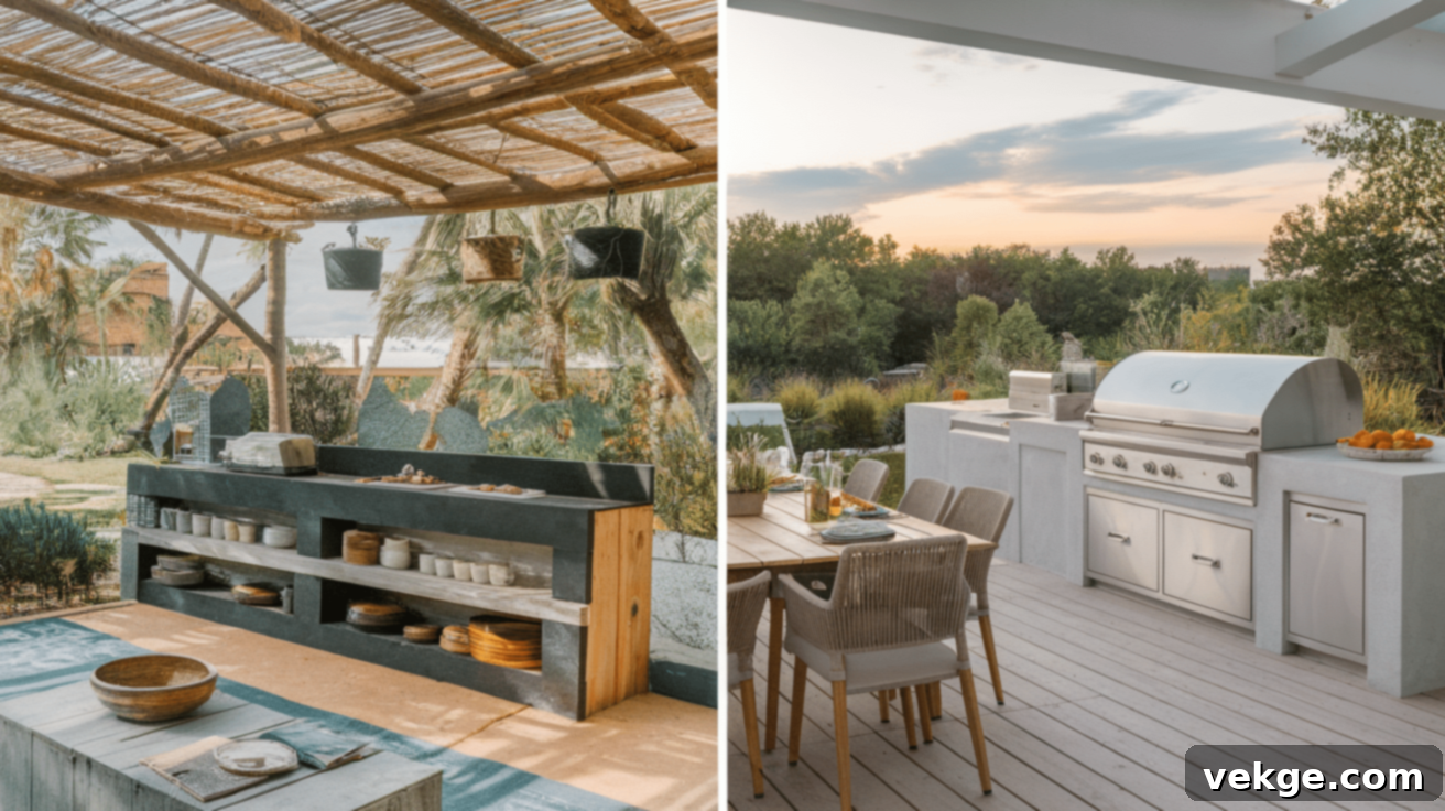 DIY vs Professional Outdoor Kitchen Build