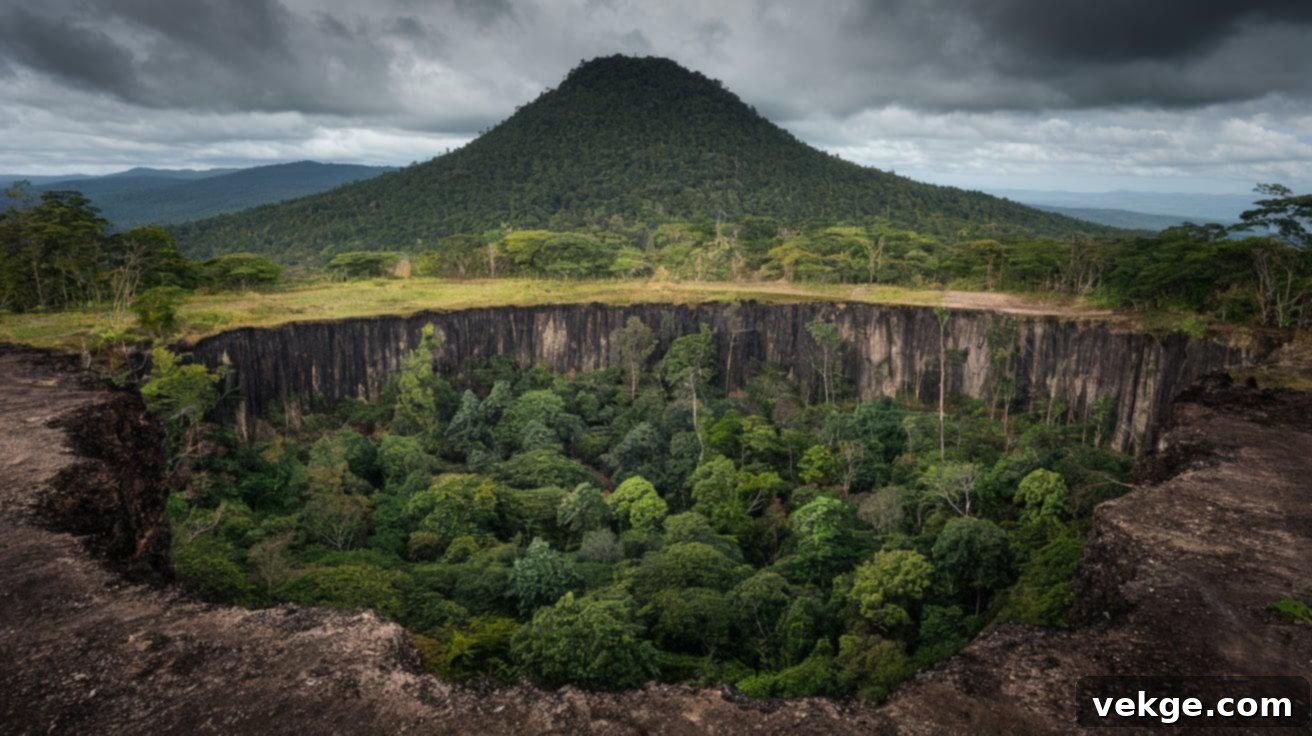 Sima Humboldt, a massive sinkhole on Sarisariñama tepui with an isolated ecosystem
