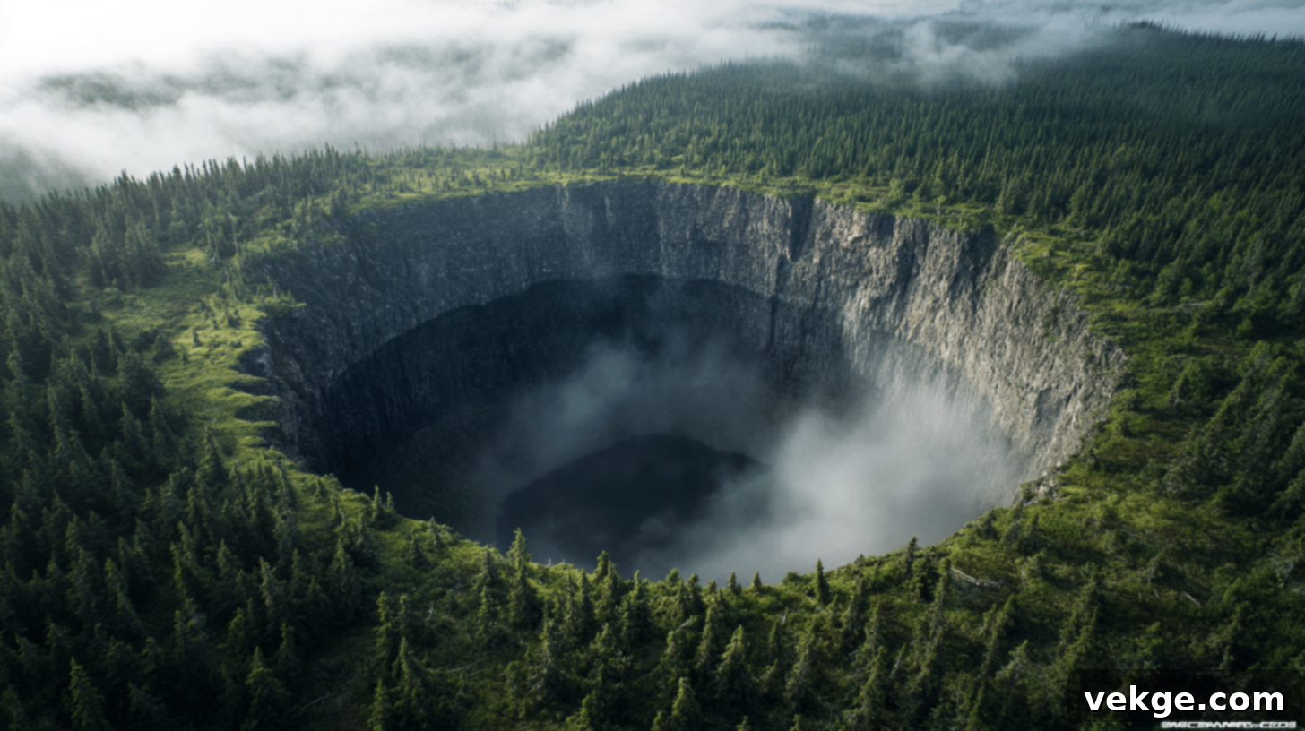 Sima Martel, a companion sinkhole to Sima Humboldt, equally impressive geologically