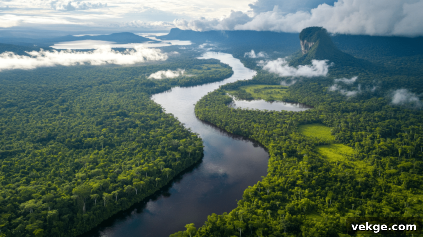 Canaima Lagoon Falls, a group of photogenic waterfalls flowing directly into Canaima Lagoon