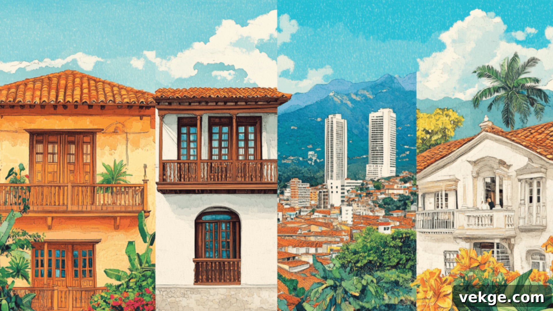 Regional Variations in Colombia Architecture
