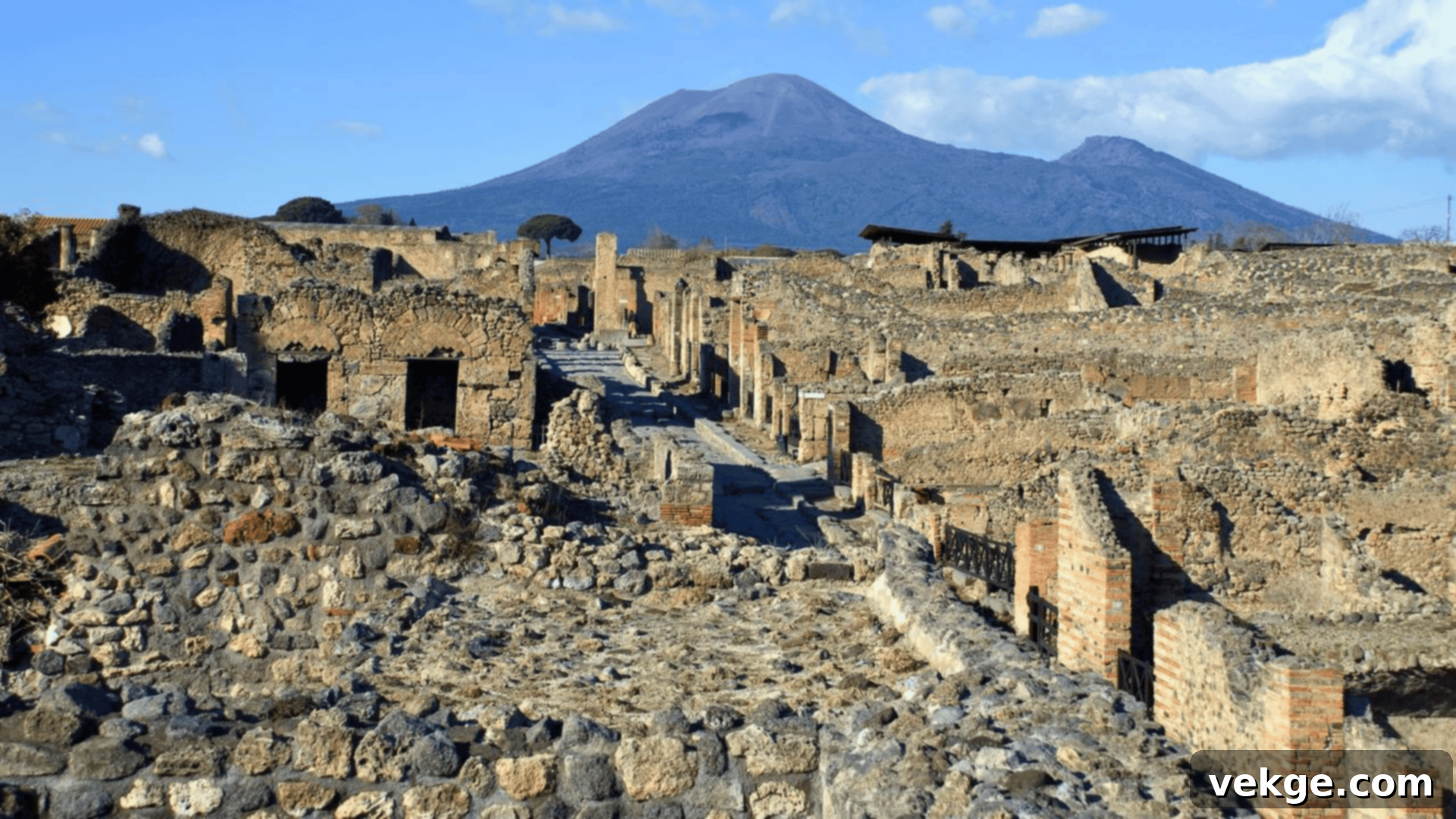 Roman City of Pompeii, ancient Roman urban plan