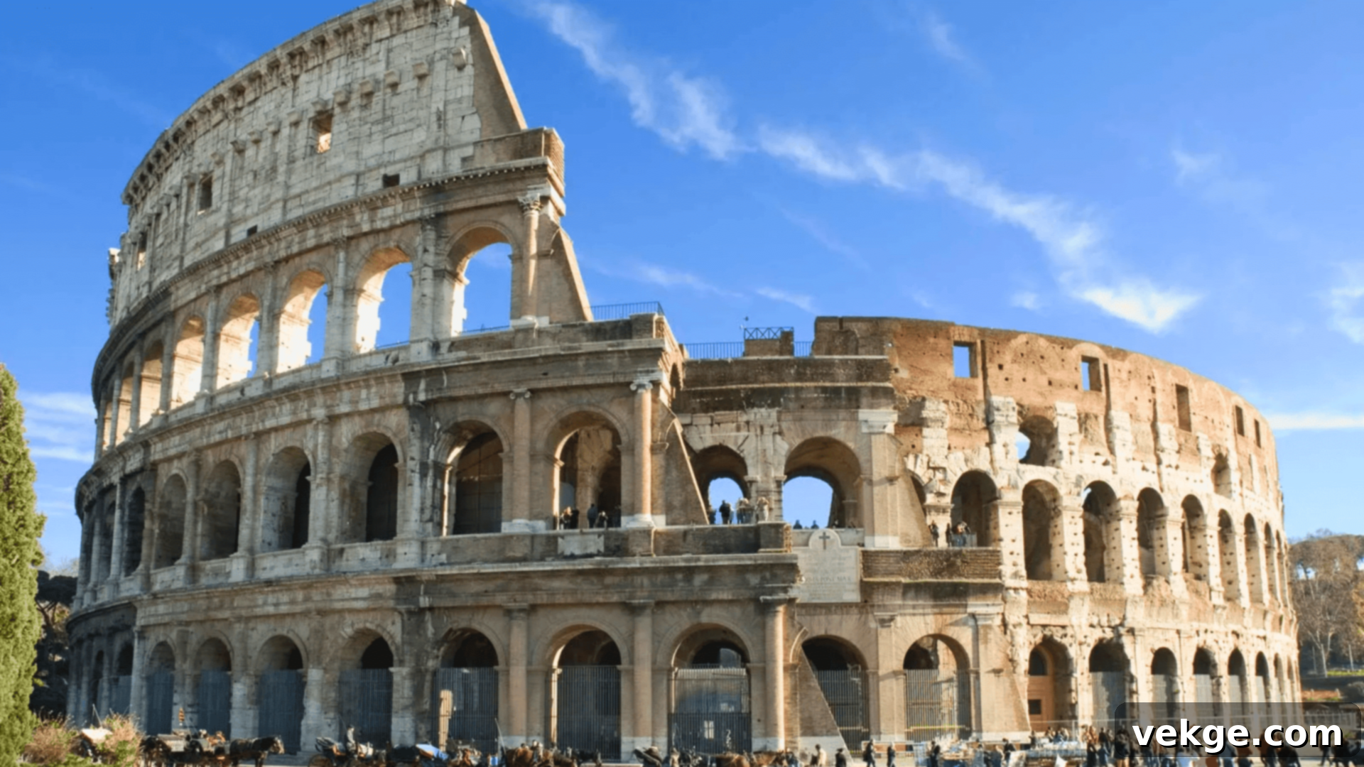 Colosseum, Flavian Amphitheater in Rome