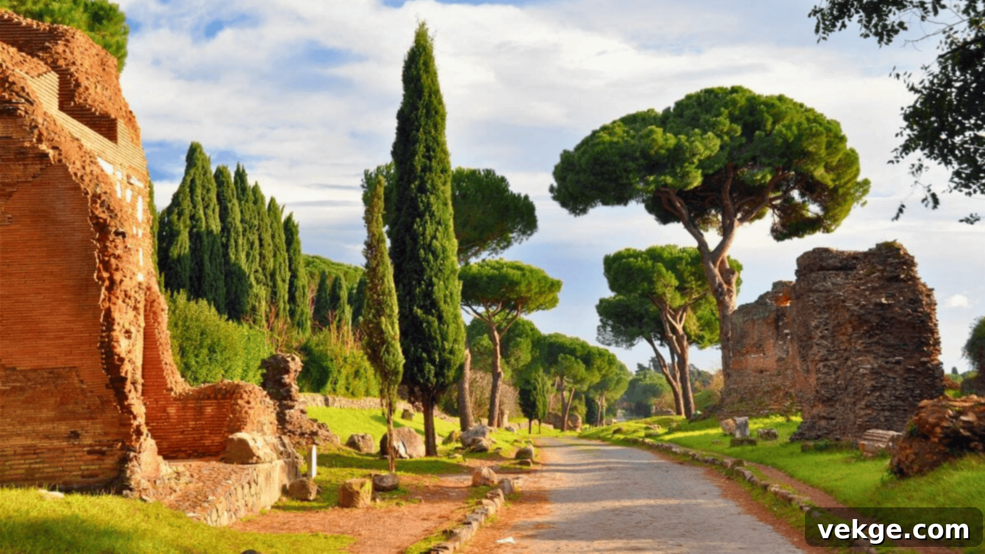 Appian Way, ancient Roman road