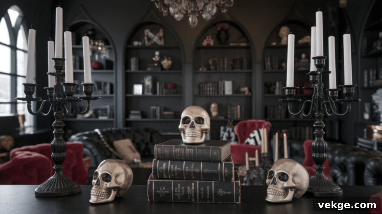 Incorporate_Gothic_Decor_Items