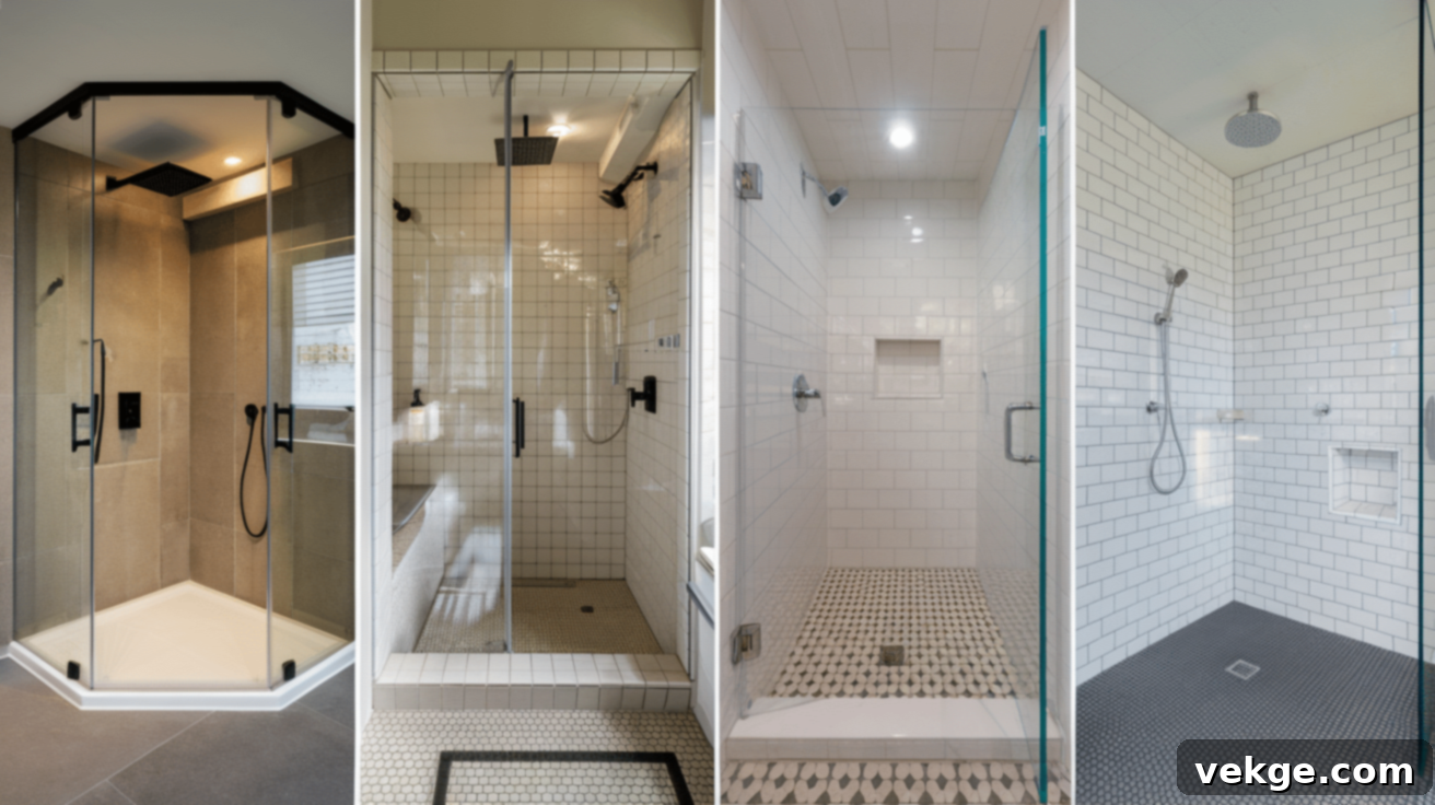 Shower Layouts and Types for Bathroom Renovation