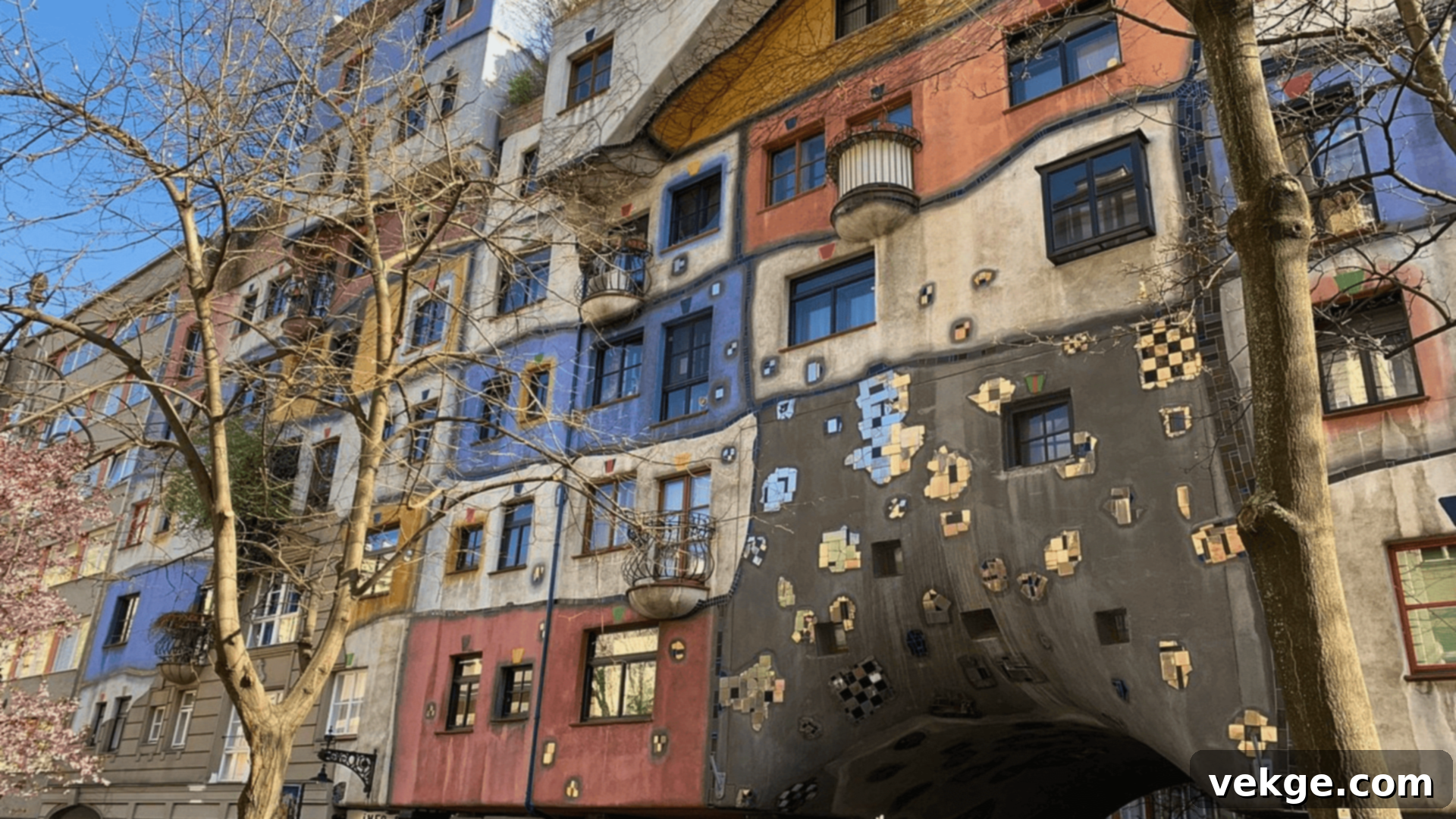 Hundertwasserhaus, Vienna, Austria