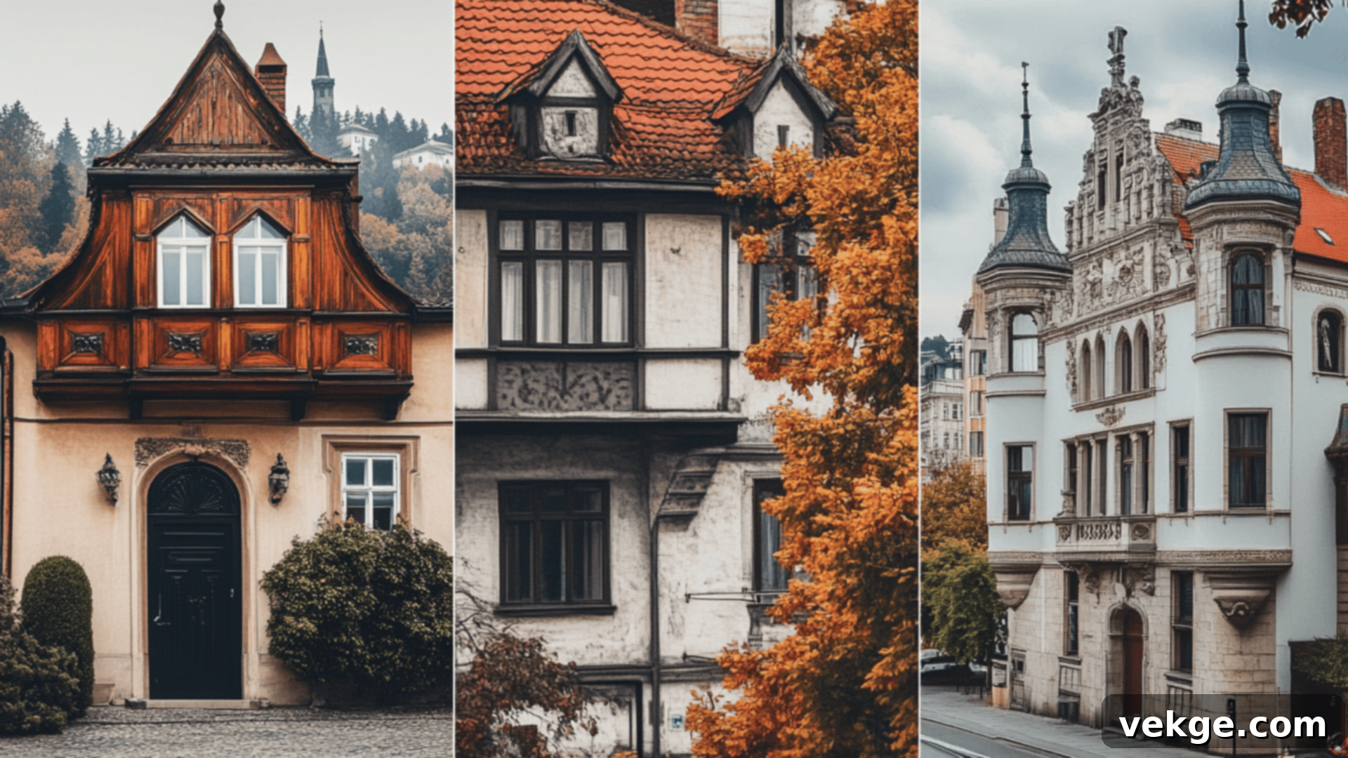 Regional Architectural Differences Within Europe - Traditional and Modern Cityscapes