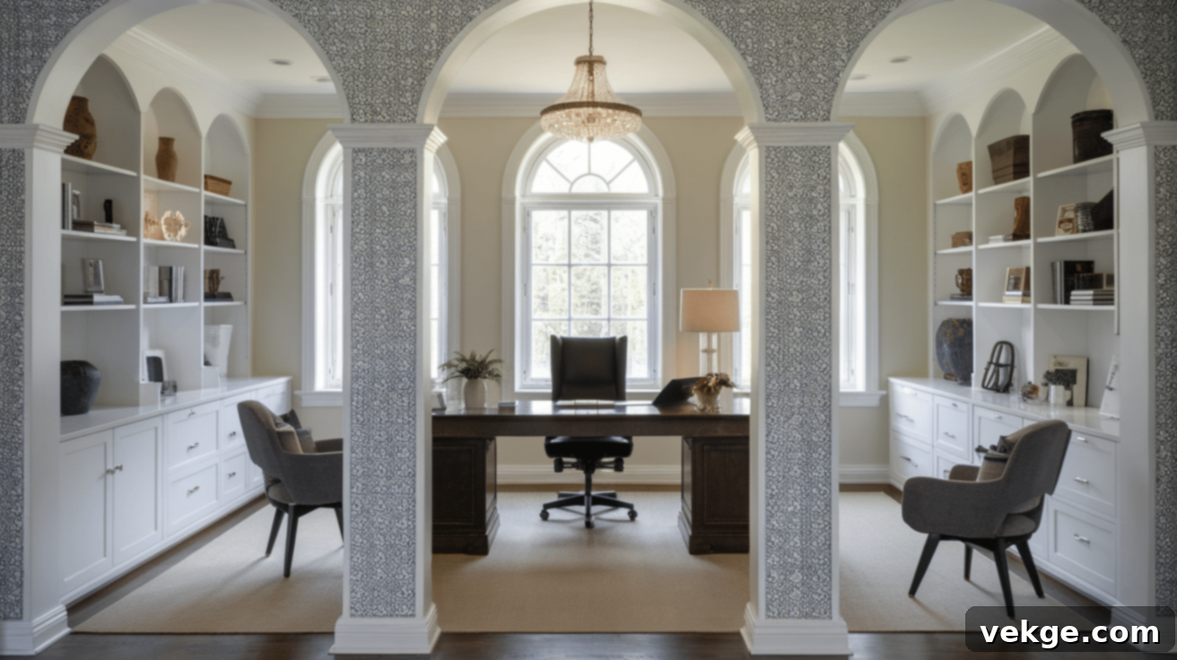 Columns in Home Offices