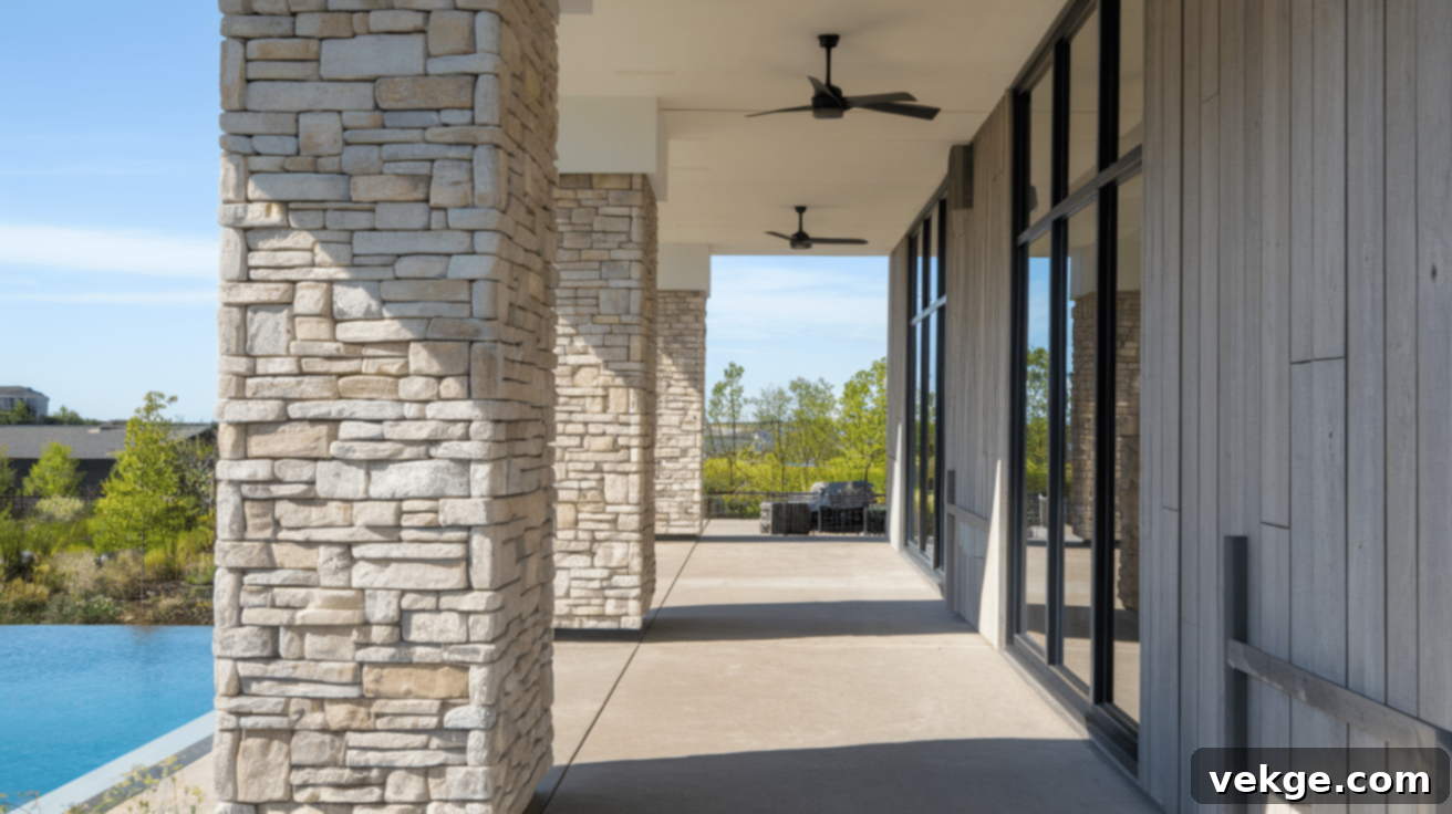 Column Cladding for a Stylish Look
