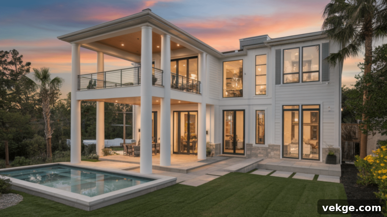 Integrating Columns into Multi-Story Spaces