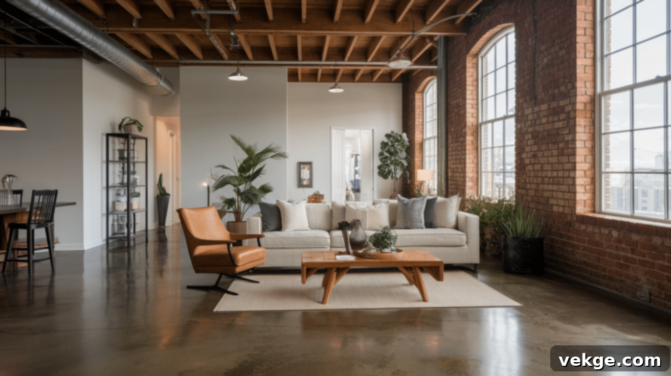 Modern Polished Concrete Flooring