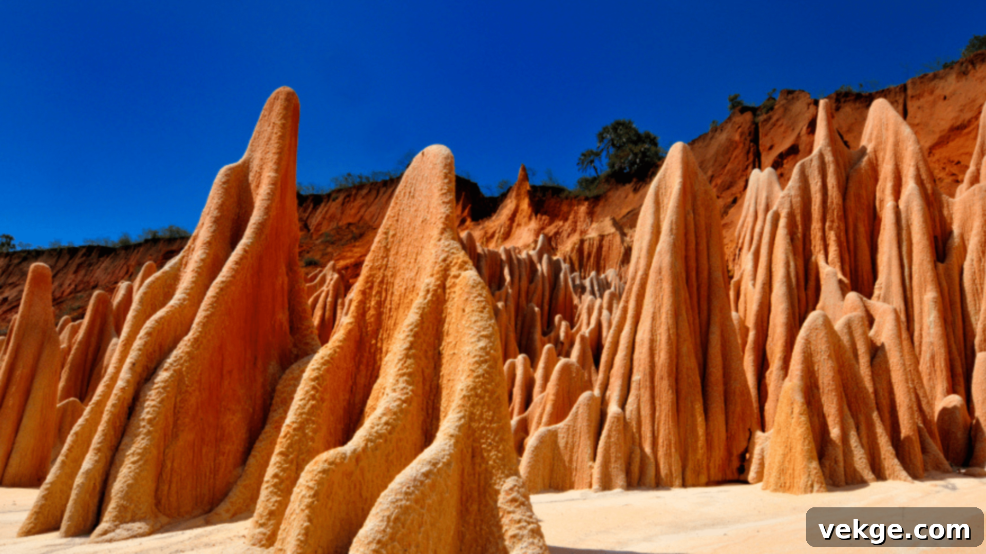 Red Tsingy - Colorful Clay Formations in Madagascar