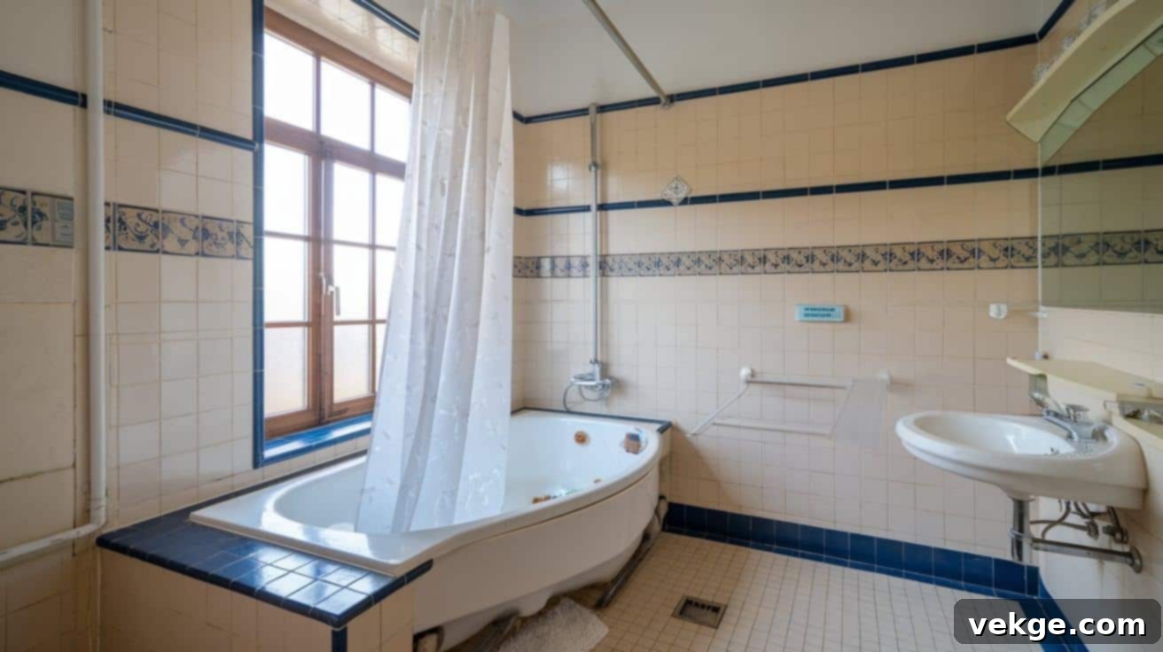 Offset Tub Design for Unique Small Bathrooms