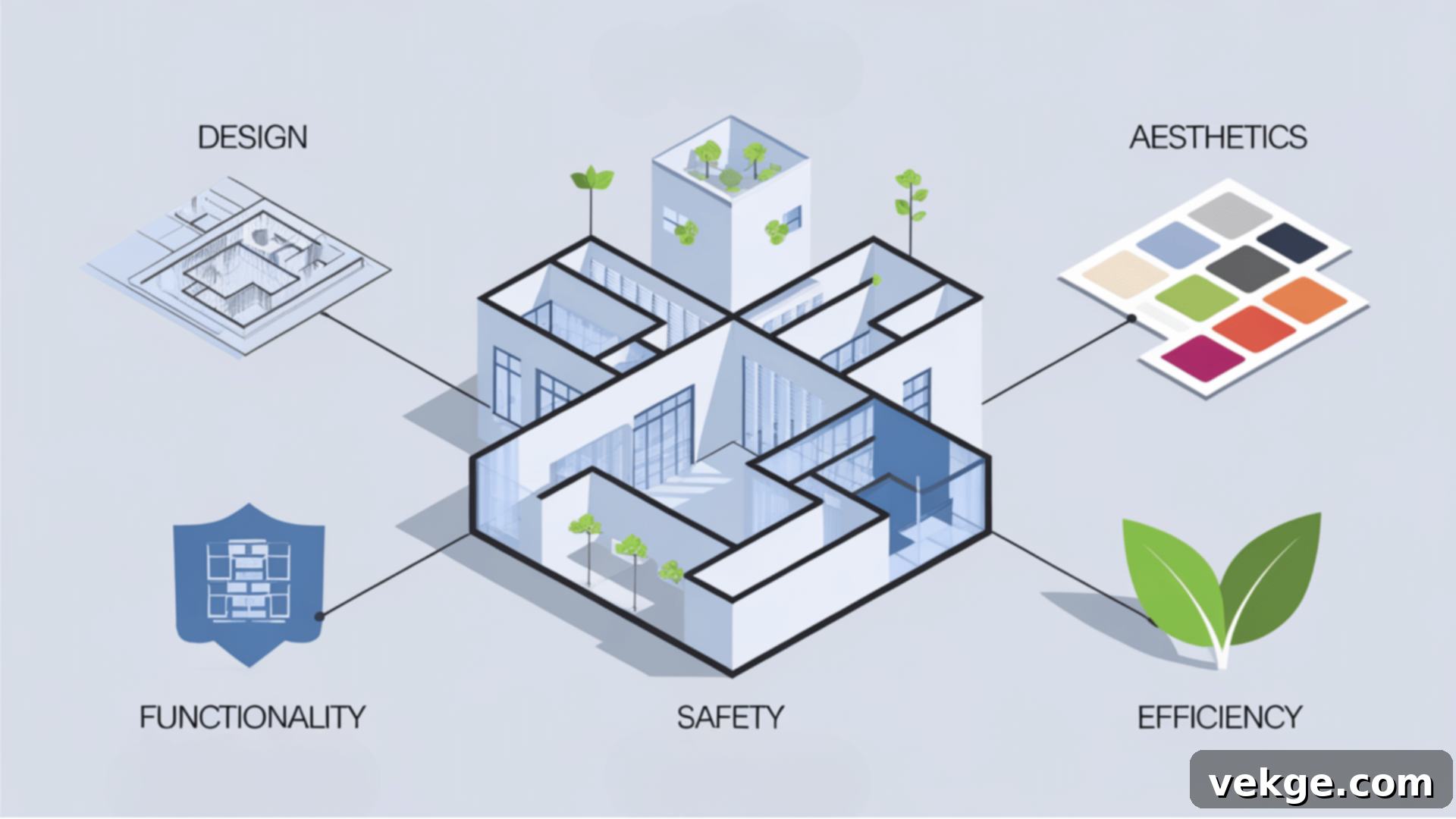 Key Elements of Architectural Planning - Design, Functionality, Aesthetics, Safety, Efficiency