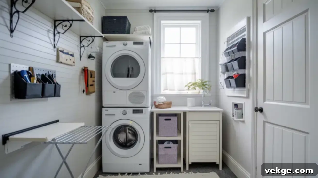 Small-Space Laundry Room Solutions