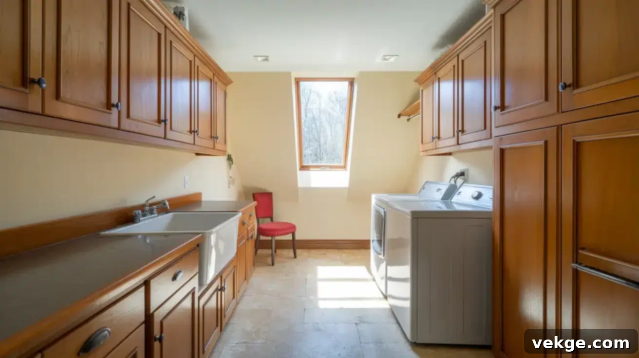 Medium-Sized Laundry Room Layout Ideas