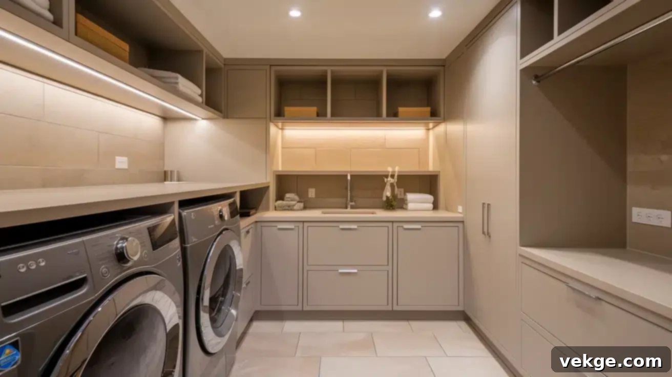 Designing for Comfort and Efficiency in Your Laundry Room