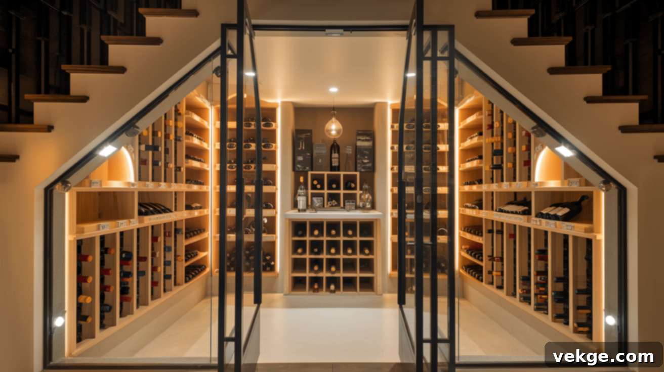 Under-the-Stairs Wine Cellars