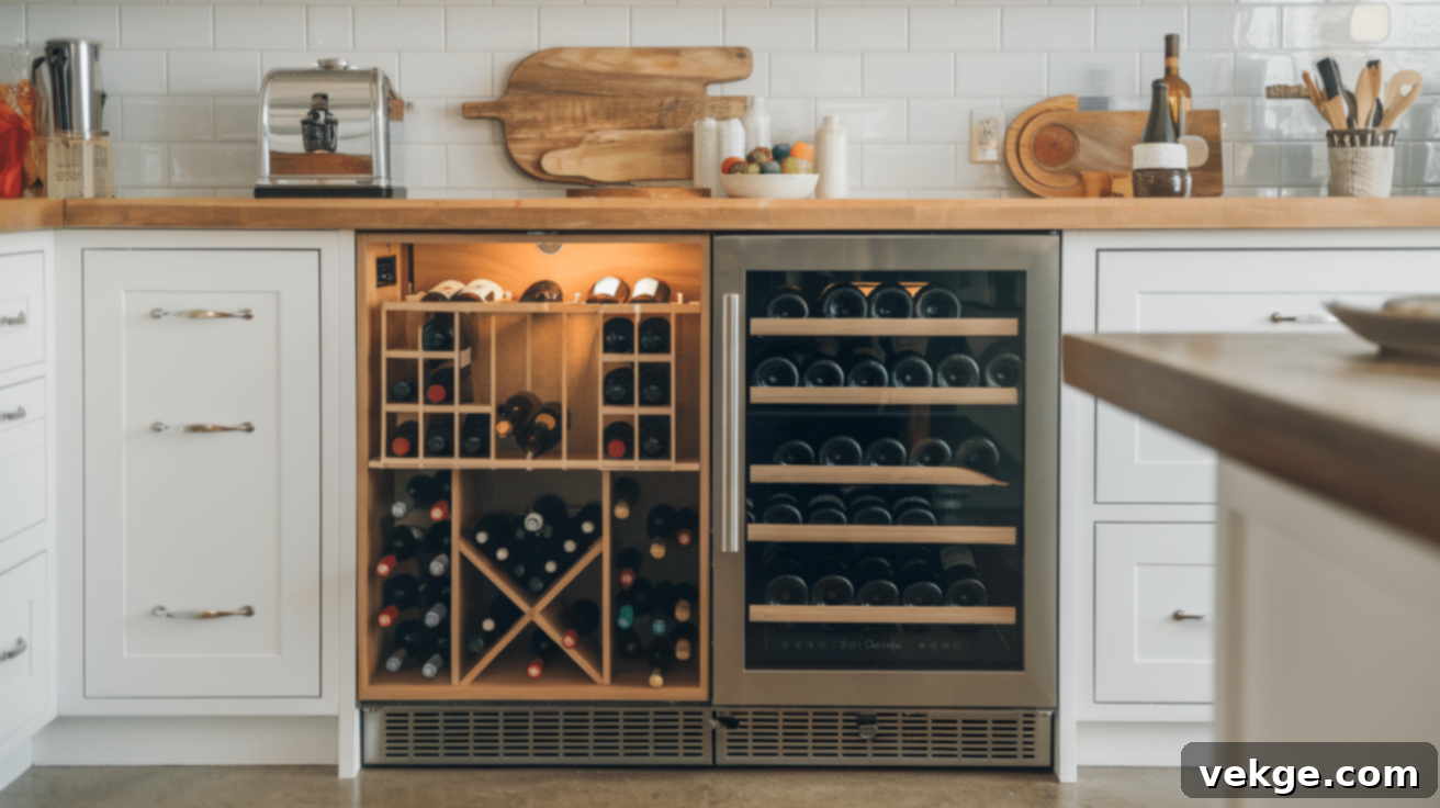 Under-Cabinet Wine Cellars