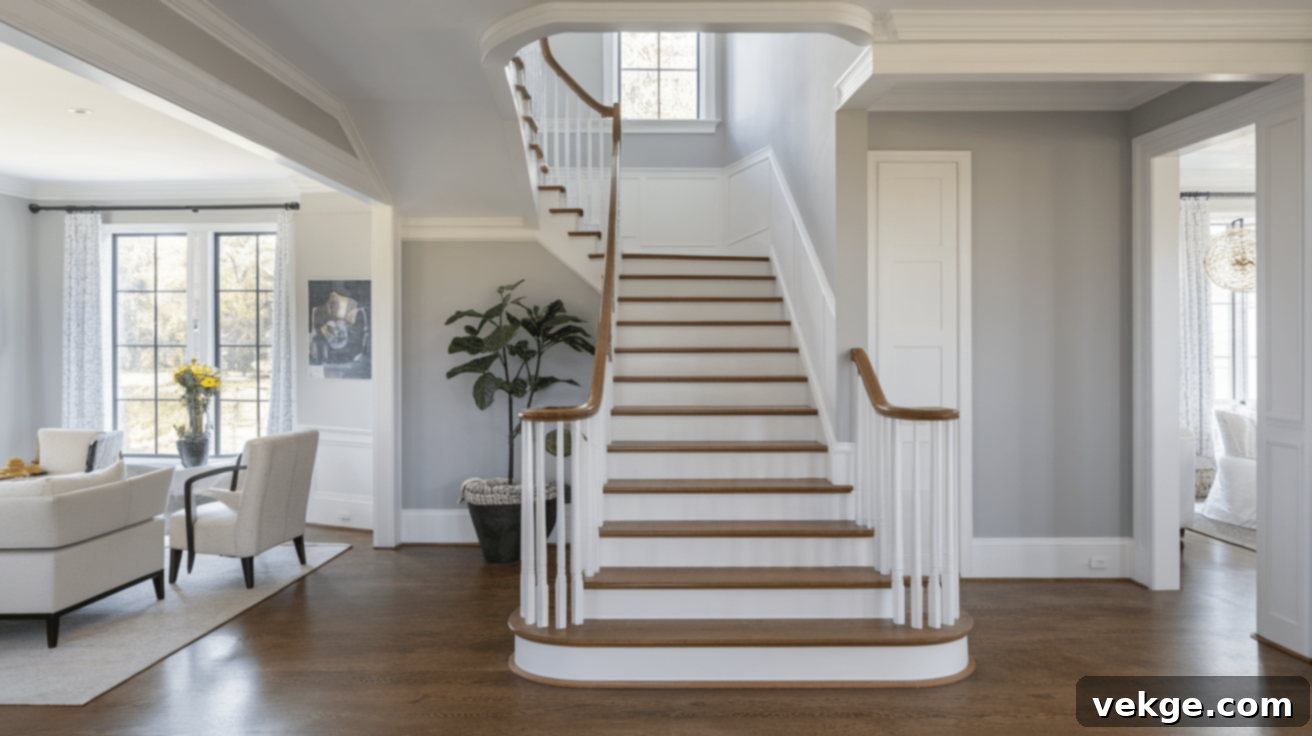 Paint and Modernize Staircase