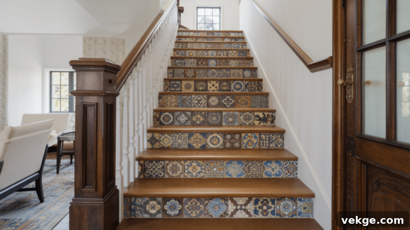 Create a Bold Look with Patterned Tiles