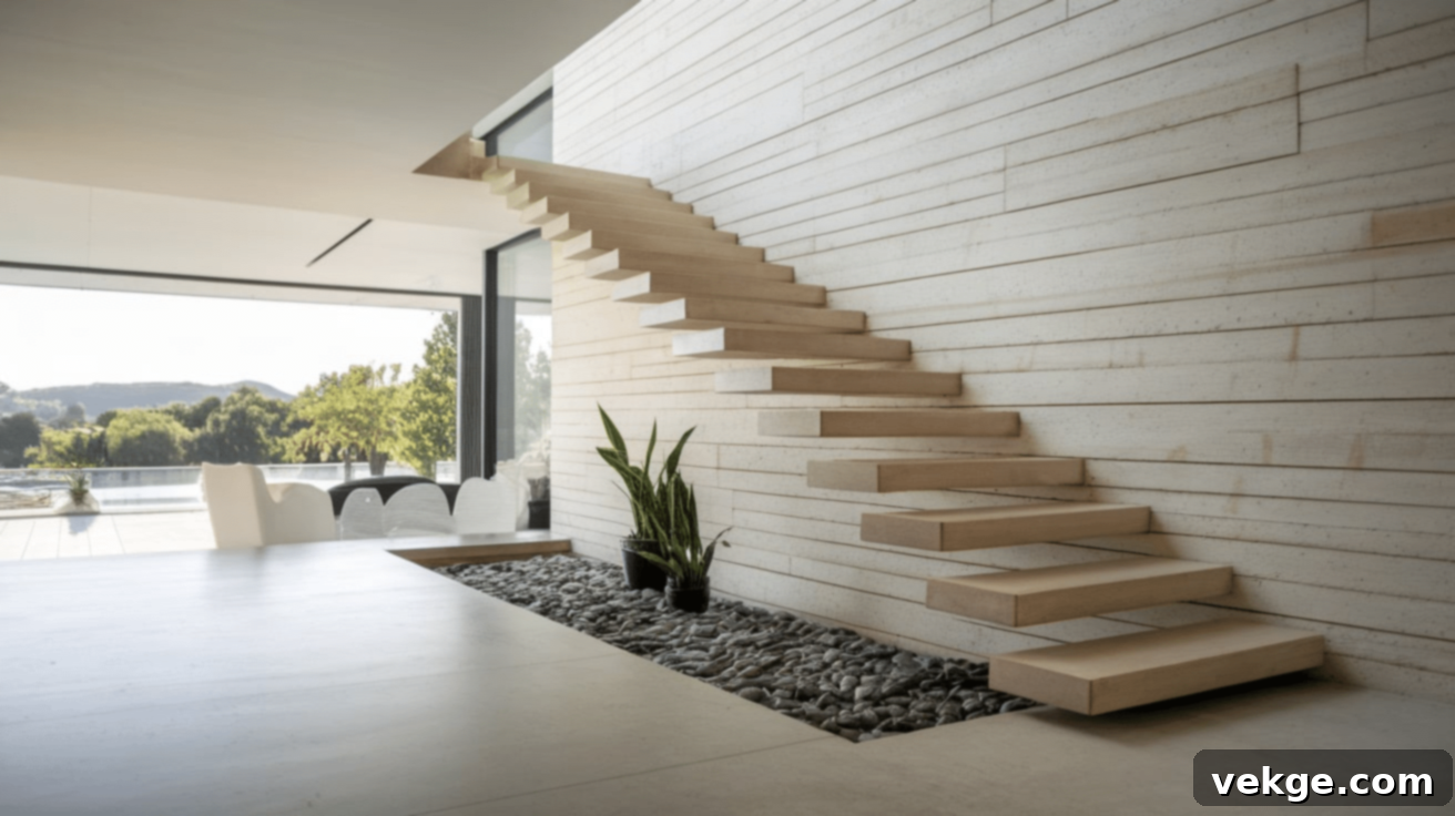 Install Floating Stair Treads