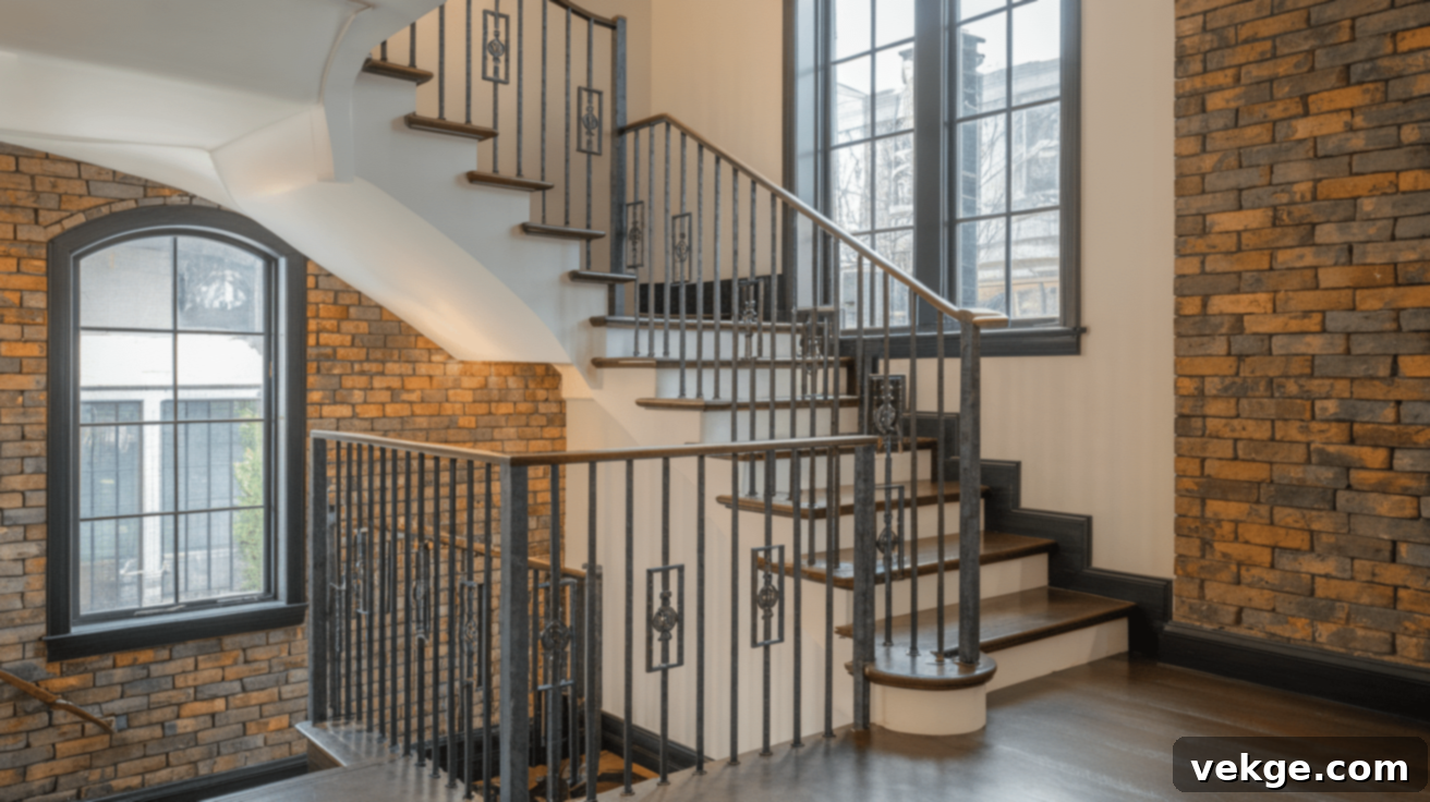 Add Metal Accents to Stairs