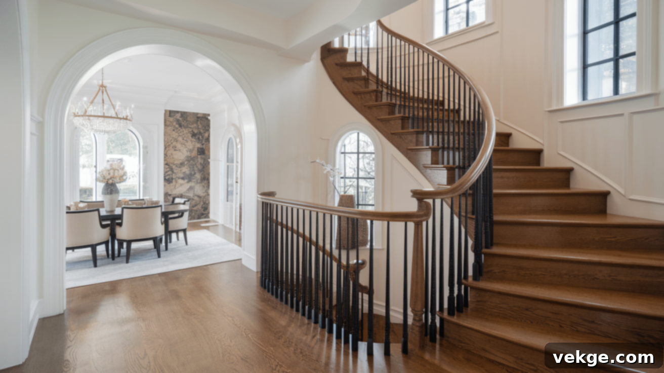 Stain or Paint Wood Stairs