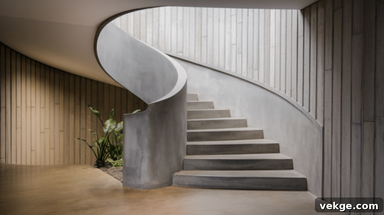 Concrete Staircase Remodel