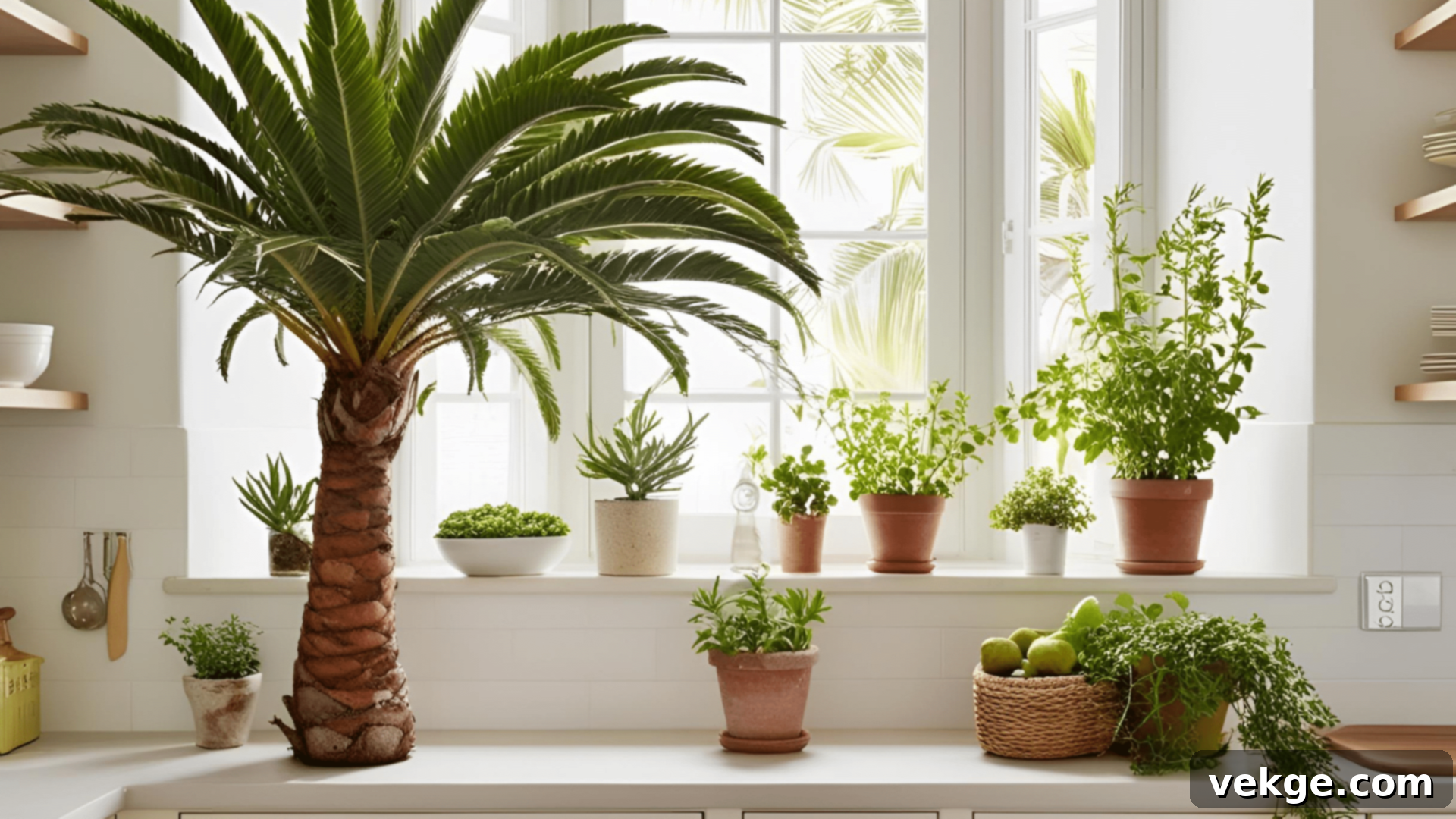 Coastal Greenery and Plants for Kitchens