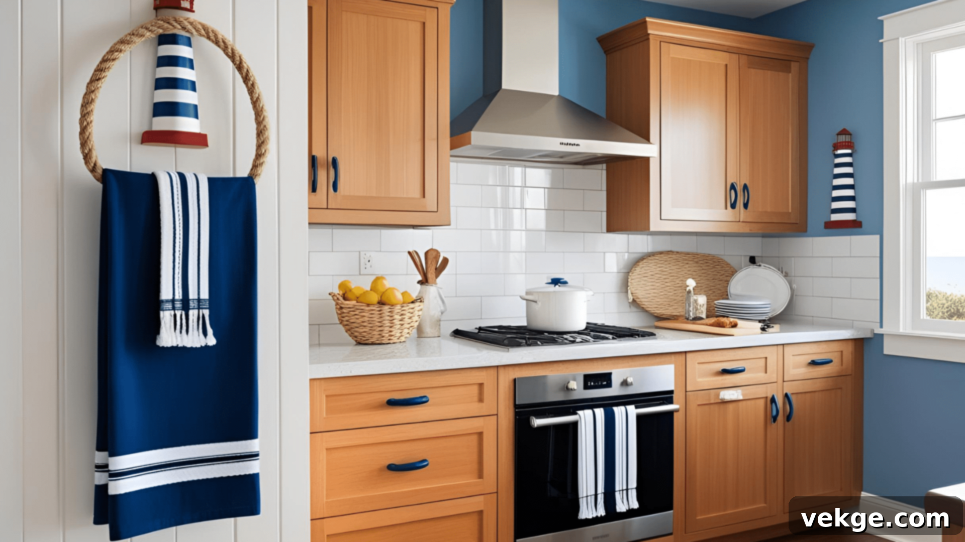 Nautical Accessories for Coastal Kitchen Decor