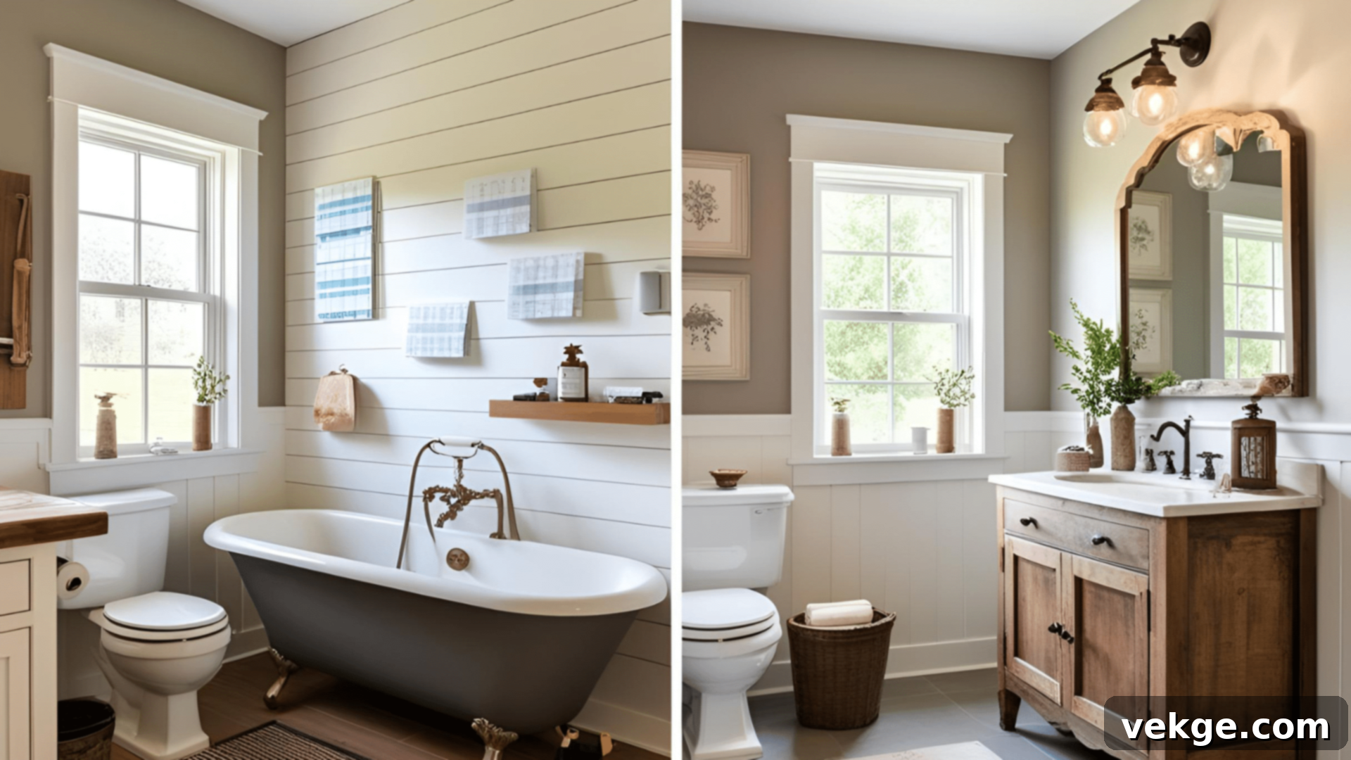 Step-by-Step Guide to Creating a Farmhouse Master Bathroom