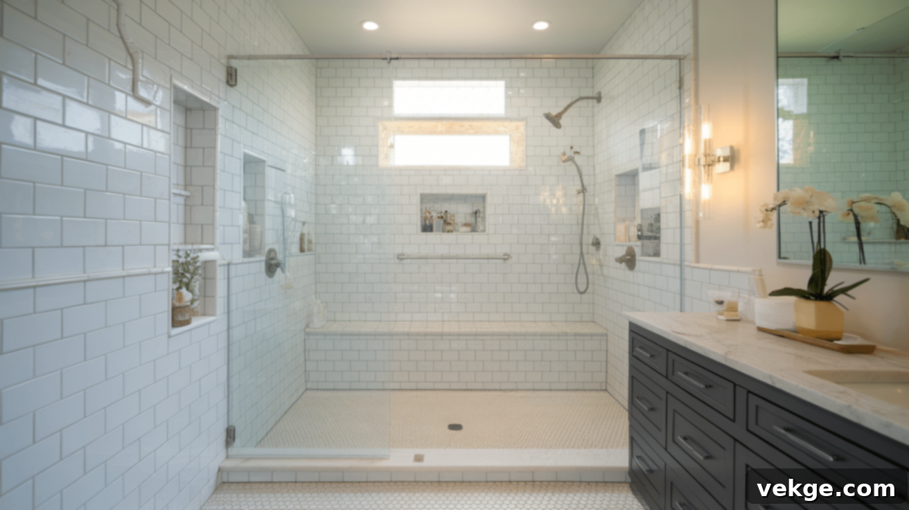 Walk-In Showers for a Spacious Bathroom Look