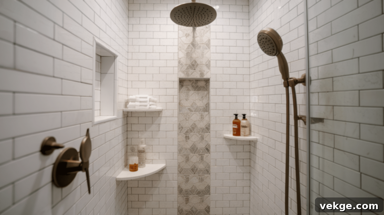 Step 8: Install Shower Fixtures and Accessories