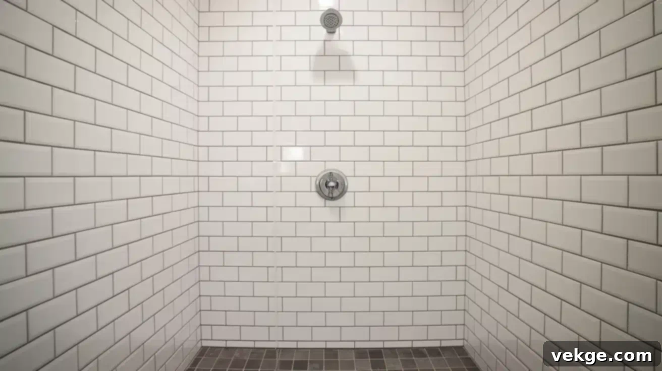 Simple Subway Tile Walls