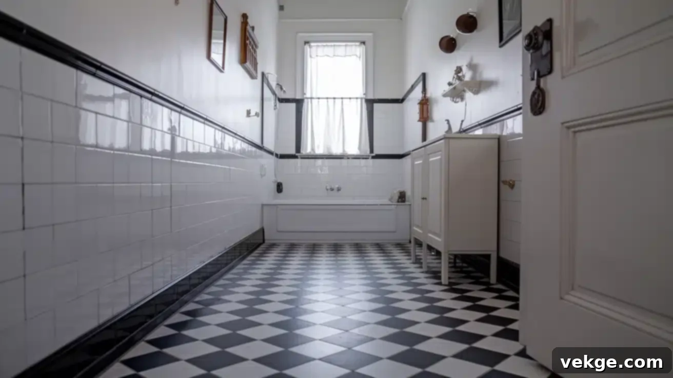 Black and White Checkerboard