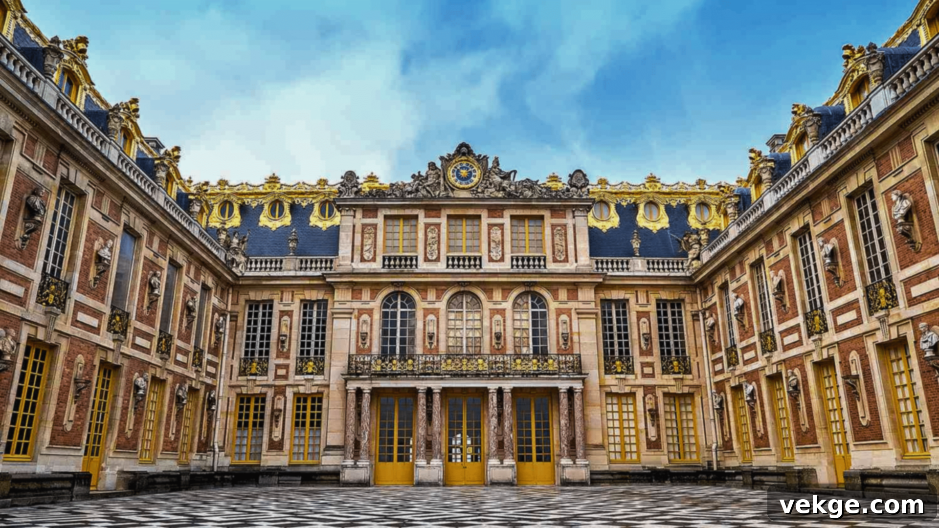 The magnificent Palace of Versailles, a symbol of absolute monarchy.