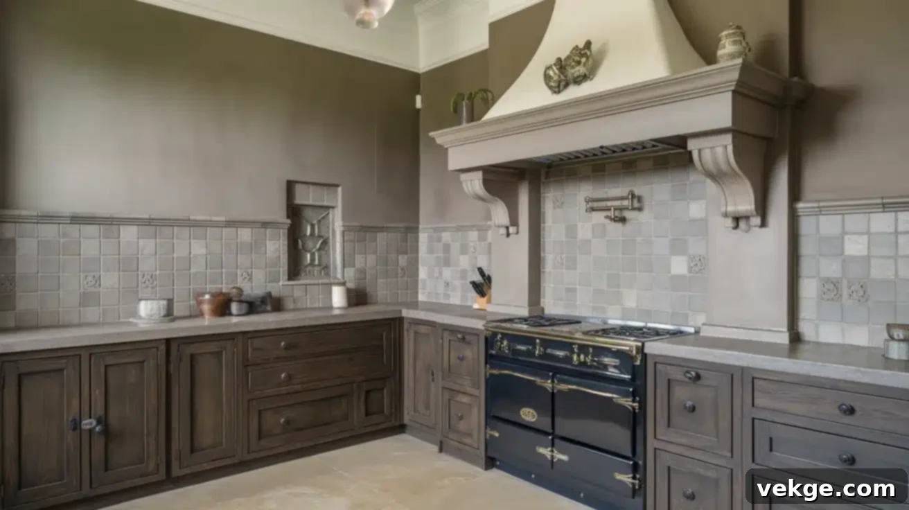 Taupe_with_Dark_Wood_Cabinets_for_Warmth