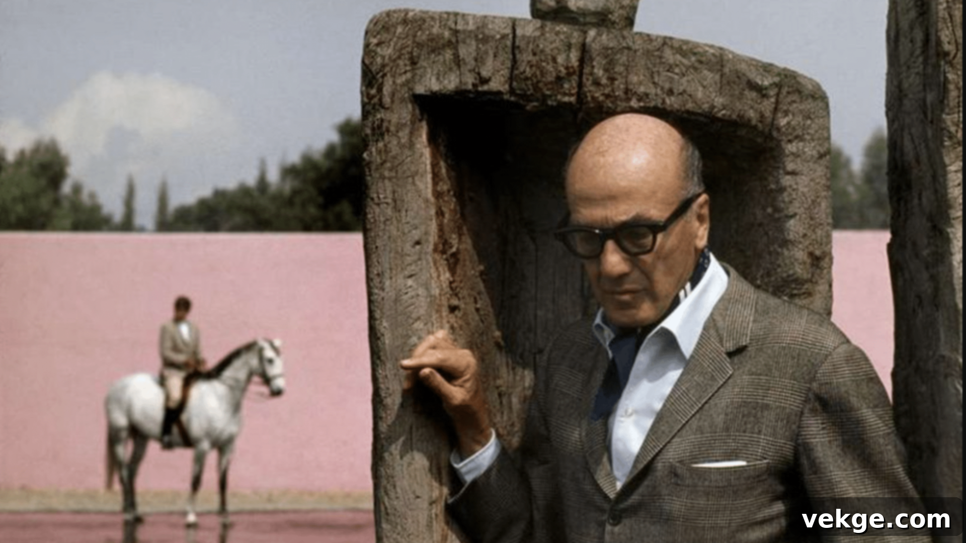 Luis Barragan, Pritzker Prize-winning Mexican architect known for color and light